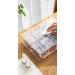 A Versatile Transparent Cosmetic Display Box with Four compartments for Lip Gloss Eye Shadow Nail Polish and Jewellery Four-compartmentdailydisposablecontactsstoragebox - Buy Online on GoSupps.com