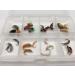 Fly Fishing Box of Czech Nymphs Copper Wire Weighted 24 Pieces Format 10/14 Pack # 321