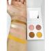 SZDYM 4 Colors Pigmented Eyeshadow Palette - Matte & Creamy Texture, Long Lasting Makeup - Make Up-5 - Buy Online on GoSupps.com