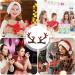 Christmas Hair Clips | Dragon Horn Hair Ornament - Portable Reindeer Antlers Ears Barrettes for Family Women coffee dragon corner - Buy Online on GoSupps.com