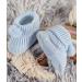 Royal Icon Newborn Baby Booties | 0-3 Months | Pom Pom Bootees for Boys & Girls | Blue | RI408 - Buy Online on GoSupps.com