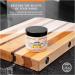CLARK'S Cutting Board Finish Wax 6oz - Enriched with Lemon & Orange Oils for Butcher Blocks - Natural Beeswax & Carnauba Wax - Buy Online on GoSupps.com