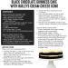 Black Cocoa Powder for Baking - 1kg Pouch | Intense Deep Black Dutch Processed Cocoa Powder - Unsweetened Cocoa Powder | pH 8.8 (Zero Bitterness) with 10-12% Fat | Super Cal - Buy Online on GoSupps.com