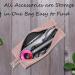 BUBM Travel Case for Dyson Airwrap - Portable Waterproof Carrying Bag for Dyson Supersonic Styler - Pink - Buy Online on GoSupps.com