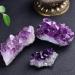 Natural Amethyst Geode Cave Crystal Stones Rock Cluster Druzy Witchcraft Raw Amethyst Gemstone Specimen 80g (Color : 200g) - Buy Online on GoSupps.com