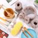 Maxdot Face Mask Mixing Bowl Set - Bamboo Bowl Spatula Brushes & Headband for Clay Masks | Esthetician Essentials | Complete Mixing Tools Kit - Buy Online on GoSupps.com