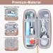 Tunyinsh Electric Toothbrush Travel Case for Oral-B & Philips Sonicare - Portable Hard Shell in Rose Gold - Buy Online on GoSupps.com