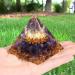 Xiannvxi Amethyst Orgonite Pyramid - Purple Crystal Lotus for Reiki Energy Spiritual Growth & Esoteric Gifts - Buy Online on GoSupps.com