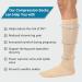 360 RELIEF - Flight Compression Socks Supports | Blood Circulation Travel Work L-XL 2Pairs-Beige - Buy Online on GoSupps.com