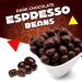 LaetaFood Premium Dark Chocolate Espresso Coffee Beans - 1lb Bag - Buy Online on GoSupps.com