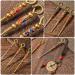 3pcs Brass Ear Wax Remover Earpick Tools - Golden Ear Cleaning Keychain Gift - Buy Online on GoSupps.com