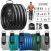 Resistance Bands for Working Out, INNELO Multi-Weight Optional Heavy Exercise Bands for Men Women, Fitness Workout Bands, Heavy Strength Training Equipment at Home, Gym, Office, Outdoor for Training Heavy Pro