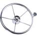 Amarine Made 13-1/2 Inch Stainless Boat Steering Wheel with Big Size Knob - XK-9310SRF1 - Buy Online on GoSupps.com