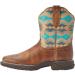 ARIAT Women's Anthem Shortie Savanna Western Boot 8 - Dry Taupe/Turquoise Aztec - Buy Online on GoSupps.com
