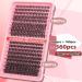 Goddvenus 360pcs Individual Eyelashes Cluster Lashes Wispy Lashes Individual Cluster 40D+50D Lash Clusters 8-16mm Eyelash Clusters Natural Eyelashes Individual Russian D Curl Lash Extensions C-40D+50D - Buy Online on GoSupps.com