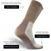 ONKE Merino Wool Cushion Crew Socks for Men | Moisture Wicking, Thermal Warm | Outdoor Hike, Work Boot | Camel, Size 10-13 - Buy Online on GoSupps.com