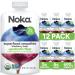 Noka Superfood Fruit Smoothie Pouches, Healthy Snacks (Blueberry Beet) Pack of 12, Vegan, Gluten-Free, with Flax Seed, Prebiotic Fiber & Plant Protein, Organic Squeeze Pouch 4.22oz Each 4.22 Ounce (Pack of 12)