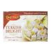 Sultan Turkish Delight - Hazelnut with Coconut, No Preservatives, No Additives, Low Fat Dessert, Giftable Candy Sweets 16oz Hazelnut Coconut
