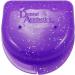 2-Pack Glitter Pink & Purple Mouth Protection Boxes for Braces Sports & Dentures - International Shipping Available - Buy Online on GoSupps.com