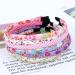 Yoosit 20 Pieces Candy Colors Floral Printed Elastic Plastic Headbands for Girls Thin Cloth Covered Hair Bands for Kids Pink Fabric Lined Hairbands Birthday Party Headwears for Little Girls - Buy Online on GoSupps.com