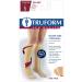 Truform 30-40 mmHg Short Length Compression Stockings for Men & Women - Closed Toe Beige Medium (Pack of 2 - Buy Online on GoSupps.com