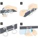 Baiki Universal Bicycle Tensioning Rubber - Extra Strong Silicone Band for Cell Phone & Flashlight - Durable Luggage Tensioner & Expander - Black - Buy Online on GoSupps.com
