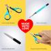 Claw Scissors for Dogs Cats & Small Animals | 100% Splinter-Free Stainless Steel Blades | Professional Claw Cutter with Safety Guard & Care E-Book - Buy Online on GoSupps.com
