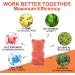 Sugar-Free Vitamin ADK + B12 Gummies for Adults - 5000mcg B12, 10000iu D3, K2, C, Zinc - 120 Days Supply - Buy Online on GoSupps.com