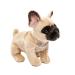 Uni -toys - French bulldog (beige) - 27 cm (length) - plush dog mastiff pet - plush toy cuddly toy beige - without a leash (upper material acrylic)