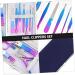 Housoutil 1 Set Nail Set Flat Wisking Tool Nursing Nails Kits Manicure Kit Pedicure Kit Dead Skin Pliers Manicure Polishing Tools Fingernail Pu Leather Olecranon Stainless Steel - Buy Online on GoSupps.com