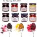 Jams & Marmalade Preserves Tasting Hamper Selection Gift Set With 8x 38g Jars | Gourmet Gifts for Mum Dad Elderly People Jam Lovers Classic Preserves - Buy Online on GoSupps.com