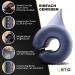 ESTIO Neck Extension with Heat - Tease Stretcher for Neck Pain Relief & Headache Savior - Orthopedic Dark Blue Cloudy Neck Support - Buy Online on GoSupps.com