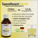 HCGC Original Base Package with Push-It Activator Spray | 30 Days Nutritional Supplements & 21-Day Metabolic Cure + 9 Days Free | Speedboost Beverage Concentrate (Lemon) - International Shipping Available - Buy Online on GoSupps.com