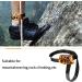 WILDKEN Orange Right Foot Ascender for Climbing and Rappelling - Outdoor Mountaineering Equipment - Buy Online on GoSupps.com