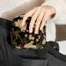 Yellow Peony Menstrual Cup Pouch & Pad Bag | Portable Feminine Menstruation Storage - Buy Online on GoSupps.com