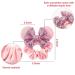 6sisc 8Pcs Leopard Mouse Ear Scrunchies: Cute Elastic Hair Bands for Women, Kids, Girls - Velvet Sequin Bow Scrunchy for Thin/Thick Hair - No Damage Ponytail Holder Ties - Buy Online on GoSupps.com