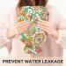 NAANLE Retro Flower Paisley Heat Bottle | 1L Hot Water Bottle for Back Pain Relief & Cold Therapy | Hand & Foot Warmer - Buy Online on GoSupps.com