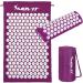 Movit acupressureatta model Tuina (75x4x2.5cm) including pillow or model Zhiya (130x50x2.5cm) including pillow pollutant -checked cover 100% cotton 10 colors massage mat violet - 75x44