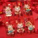 6X Chinese New Year Red Envelopes Red Packets Gift Packets Traditional Hong Bao Lucky Money for Spring Festival Graduation D Style D - Buy Online on GoSupps.com