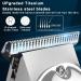 Professional All Metal Hair Clippers for Men - Electric Grooming Kit & Travel Trimmer in Silver - Buy Online on GoSupps.com