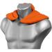 Cozy Orange Neck Pillow with Stand-Up Collar | Grape Seed Heat Pad for Ultimate Comfort - Buy Online on GoSupps.com