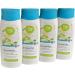 Cien Nature Naturkosmetik Pack of 4 organic aloe vera shampoos for dry and damaged hair (4 x 200 ml)
