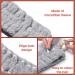 3 Pieces Gray Spa Face Headband Set - Perfect for Makeup Face Washing Yoga & Showers | Women's Elastic Hair Wraps - Buy Online on GoSupps.com