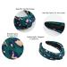 YETASI Leopard Satin Headbands for Women - Chic Green Knotted Headband - Buy Online on GoSupps.com