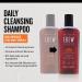 American Crew Men's Daily Cleanser Shampoo - 33.8 Fl Oz, Vegan Formula, Citrus Mint Fragrance - Buy Online on GoSupps.com
