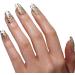 Bluesky Gel Nail Polish 10ml Golden Glow - SPZ12 Gold Gel Nail Polish for 21 Day Manicure Professional Salon & Home Use Requires Curing Under LED UV Nail Lamp - Buy Online on GoSupps.com