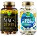 Maju Superfoods 4-in-1 Sea Moss Capsules and Black Seed Oil Capsules Bundle