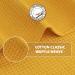 Ultra-Premium Cotton Waffle Weave Kitchen Dish Hand Tea Towel 18 x28 inches Super Absorbent Washable Drying and Cleaning and Quick Drying Dish Rags 6 Pack (Yellow 6) Yellow 6 - Buy Online on GoSupps.com