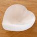 Selenite Heart Chakra Stone Set in a Bowl - Healing Crystals for Balance and Harmony - Buy Online on GoSupps.com
