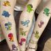50 PCS 3D Dinosaur Temporary Tattoos for Kids - Fun T-Rex Fake Face Tattoo Sticker Set for Children's Party Favors - Small Dino Tattoos for Girls & Boys Birthday Gifts - Buy Online on GoSupps.com
